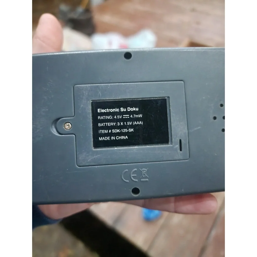 Vintage Maximo‎ Concepts Su Doku Handheld Electronic Game, Tested